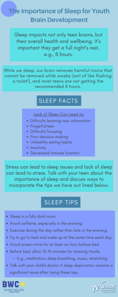 Tip Sheet: The Importance of Sleep for Youth Brain Development