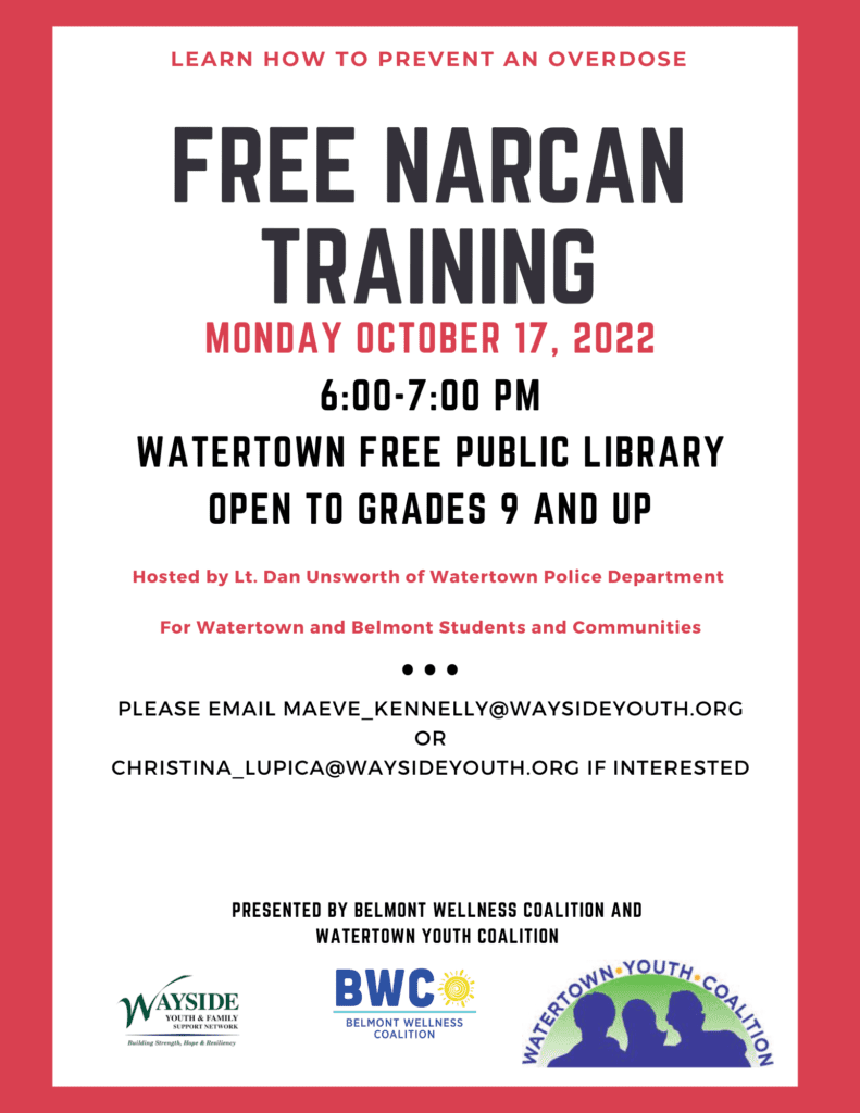 Free NARCAN Training
